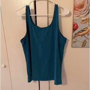 J. Jill Blue Basics Tank Top